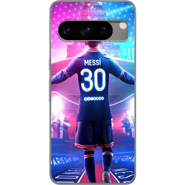 Google Pixel 8 Pro Gennemsigtig cover Messi