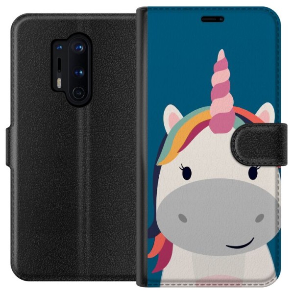 OnePlus 8 Pro Plånboksfodral Enhörning / Unicorn
