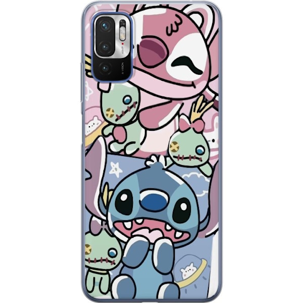 Xiaomi Redmi Note 10 5G Genomskinligt Skal Stitch