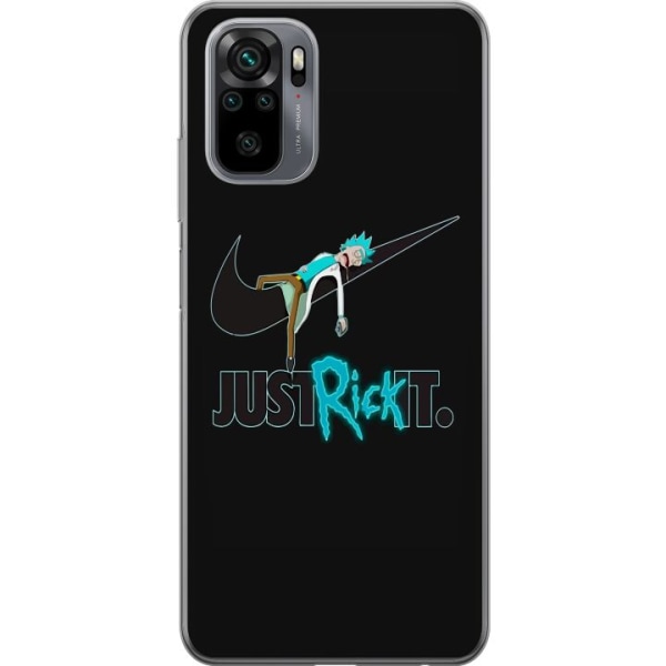 Xiaomi Redmi Note 10S Gennemsigtig cover Bare Rick Det.