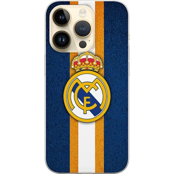 Apple iPhone 15 Pro Genomskinligt Skal Real Madrid CF