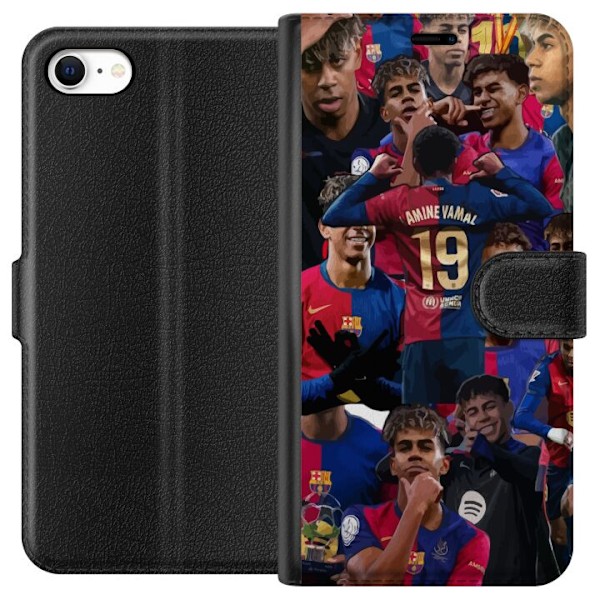 Apple iPhone 6 Lompakkokotelo Lamine Yamal mobiilikotelo jalkapallofaneille