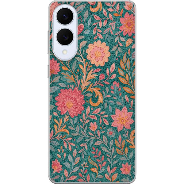 Samsung Galaxy S25 Edge Gennemsigtig cover Floral Dream