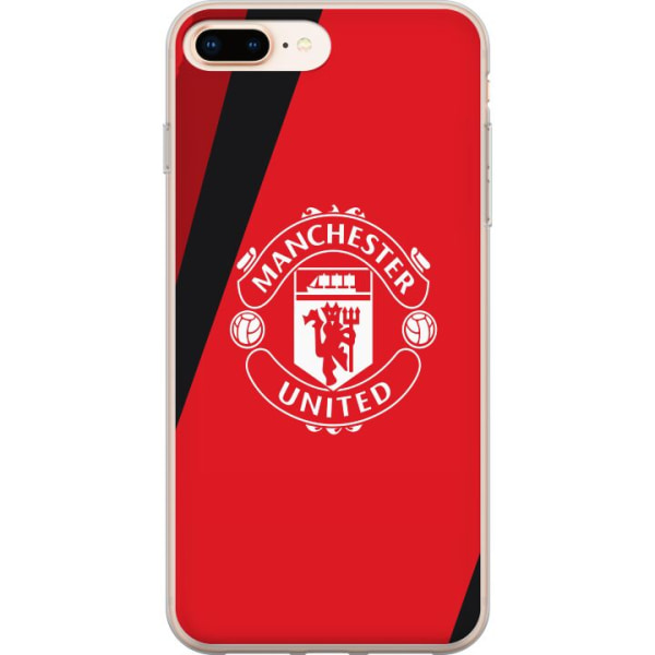 Apple iPhone 8 Plus Deksel / Mobildeksel - Manchester United F