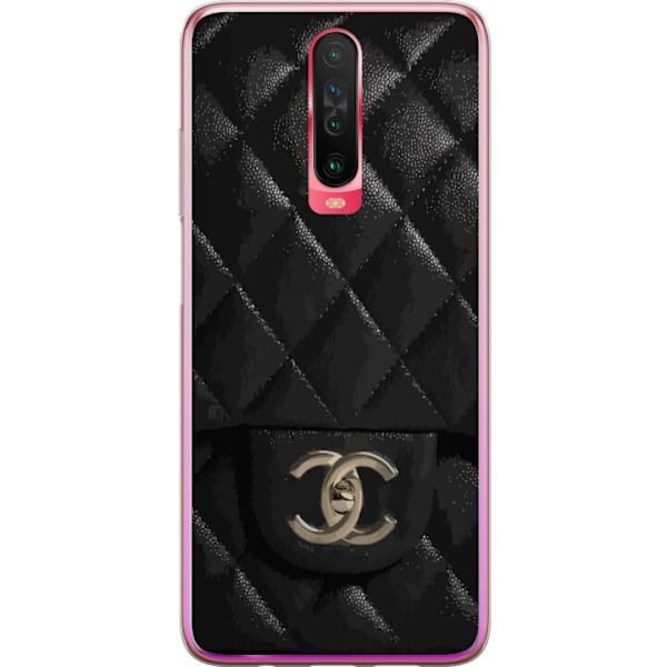 Xiaomi Redmi K30 Gennemsigtig cover Chanel Sort