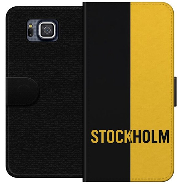 Samsung Galaxy Alpha Lompakkokotelo Stockholm – jalkapallo