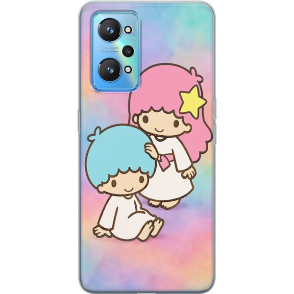 Realme GT Neo2 Läpinäkyvä kuori Kawaii Sanrio Kiki Lola Little Twin Stars