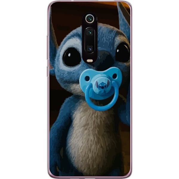 Xiaomi Mi 9T Pro  Läpinäkyvä kuori Stitch & Napp - vauvateema söpöllä hahmolla