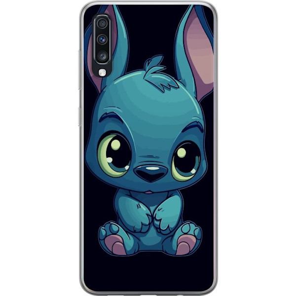 Samsung Galaxy A70 Gennemsigtig cover Stitch