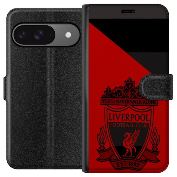 Google Pixel 9 Pro Tegnebogsetui Liverpool L.F.C.