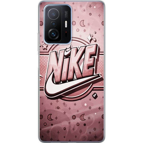 Xiaomi 11T Pro Genomskinligt Skal Nike Rosa