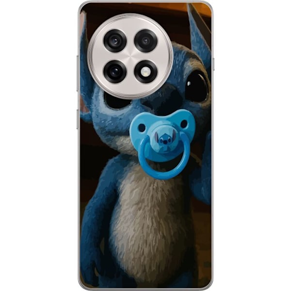 OnePlus 13R Läpinäkyvä kuori Stitch & Napp - vauvateema söpöllä hahmolla