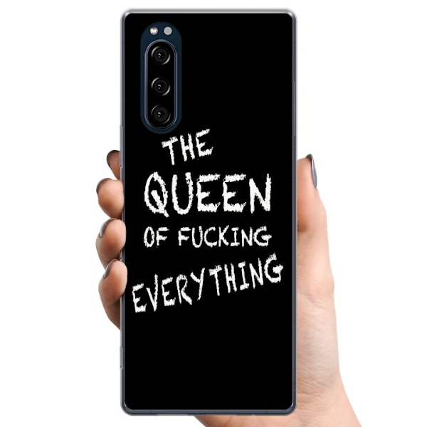 Sony Xperia 5 TPU Matkapuhelimen kuori Kaiken kuningatar