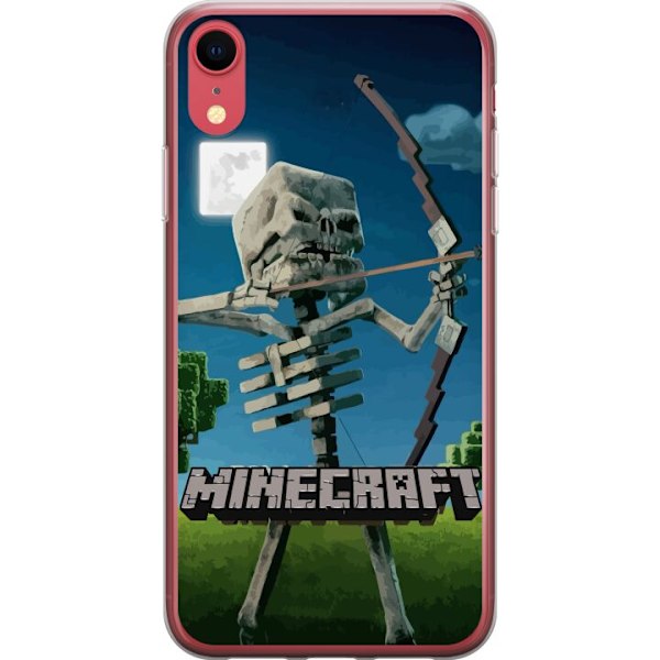 Apple iPhone XR Genomskinligt Skal A Minecraft Movie