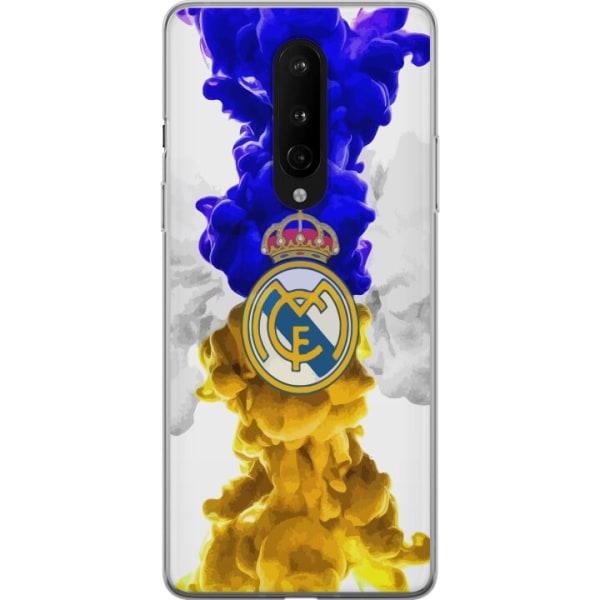 OnePlus 8 Genomskinligt Skal Real Madrid Färger