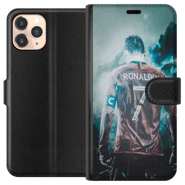 Kompatibel Tegnebogsetui til Apple iPhone 11 Pro Ronaldo