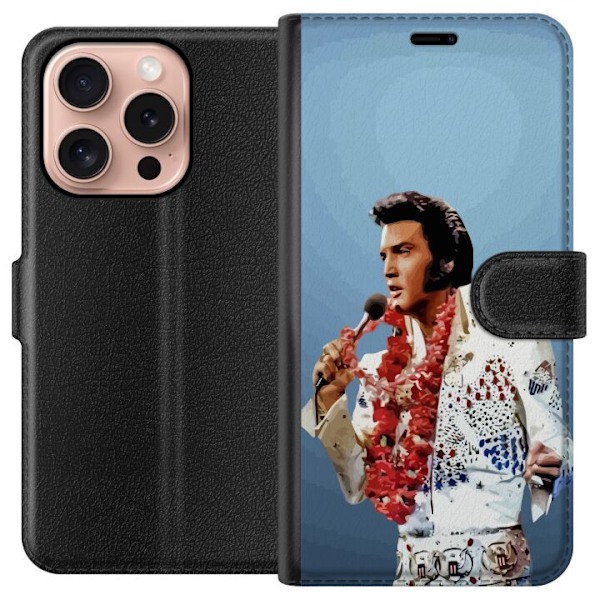 Apple iPhone 16 Pro Tegnebogsetui Elvis Presley