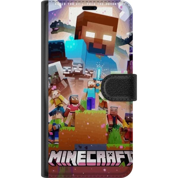 Kompatibelt Plånboksfodral till Apple iPhone 13 Minecraft