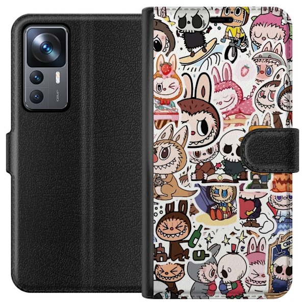 Xiaomi 12T Pro Lompakkokotelo Labubu All-Stars – POP MART Erikoispainos