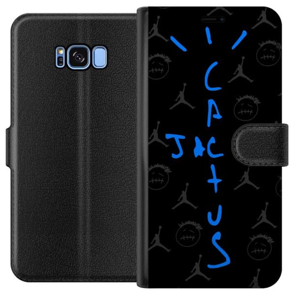 Kompatibelt Plånboksfodral till Samsung Galaxy S8 Cactus