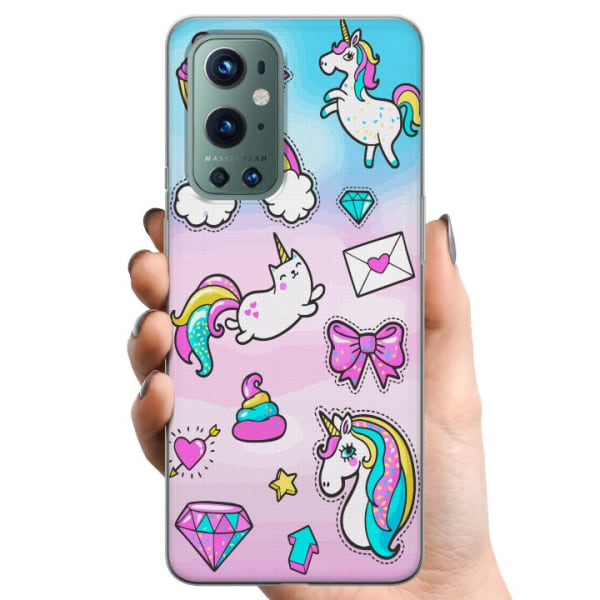 OnePlus 9 Pro TPU Matkapuhelimen kuori Unicorn