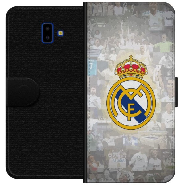 Samsung Galaxy J6+ Plånboksfodral Real Madrid