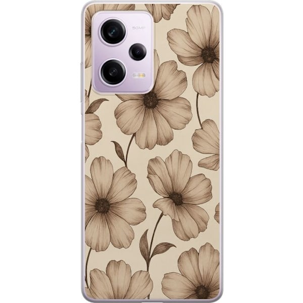 Xiaomi Redmi Note 12 Pro Läpinäkyvä kuori Pastel Rush