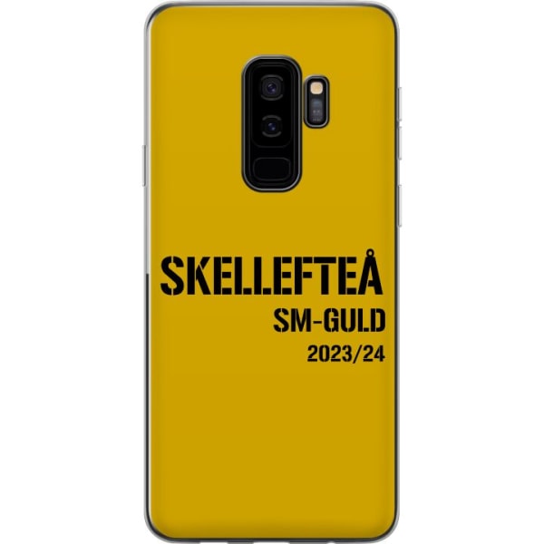 Samsung Galaxy S9+ Gennemsigtig cover Skellefteå SM GULD
