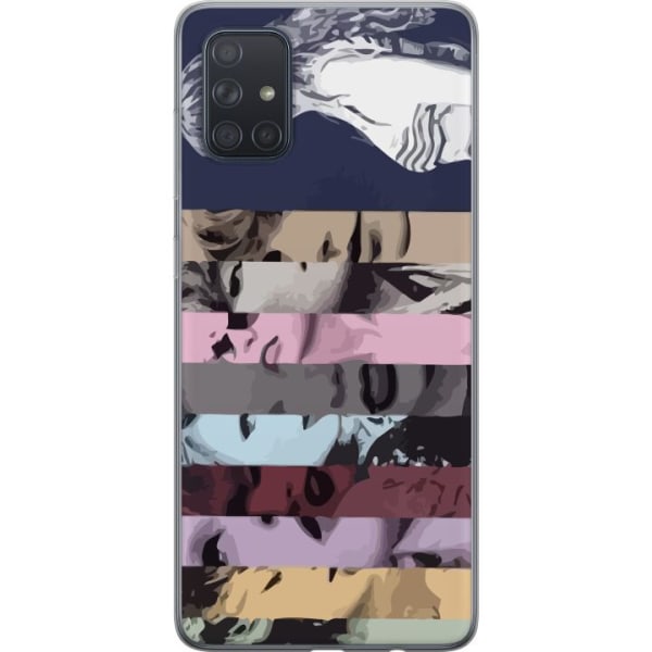 Samsung Galaxy A71 Gennemsigtig cover Taylor Swift