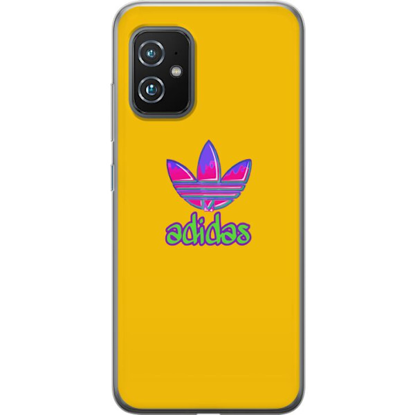 Asus Zenfone 8 Läpinäkyvä kuori Adidas