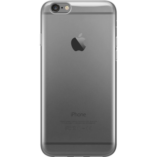 Apple iPhone 6s Transparent Deksel TPU