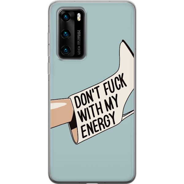 Huawei P40 Genomskinligt Skal Energy Heel