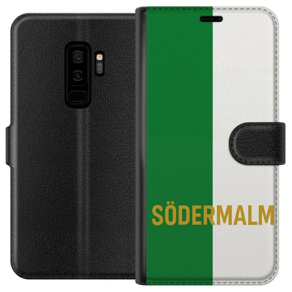 Kompatibelt Plånboksfodral till Samsung Galaxy S9+ Södermalm – fotboll