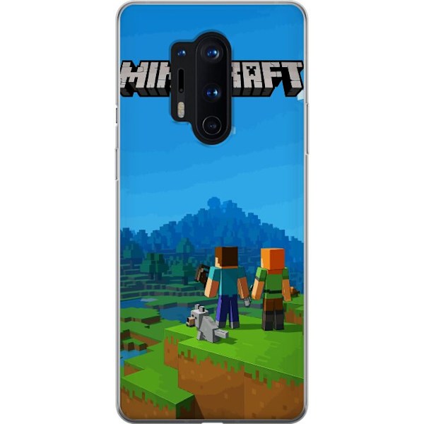 OnePlus 8 Pro Läpinäkyvä kuori Minecraft Key Art