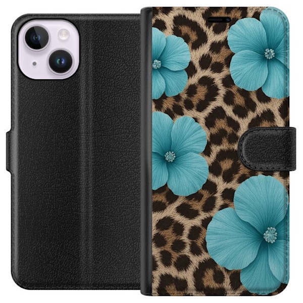 Apple iPhone 15 Lompakkokotelo Blossom Beast