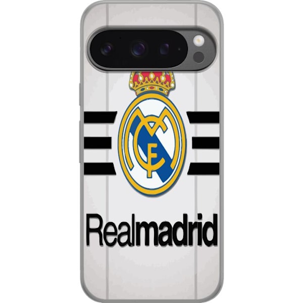 Google Pixel 9 Pro XL Läpinäkyvä kuori Real Madrid