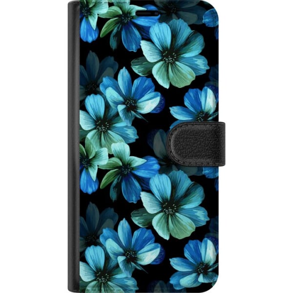 Huawei P30 lite Lompakkokotelo Keskiyö Puutarha