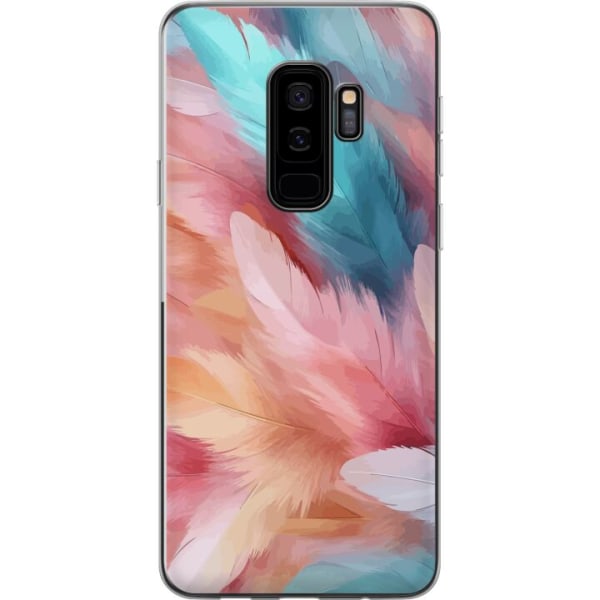 Samsung Galaxy S9+ Gennemsigtig cover Fjer