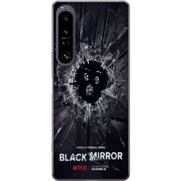 Sony Xperia 1 IV Läpinäkyvä kuori Black Mirror Sci-Fi Netfl