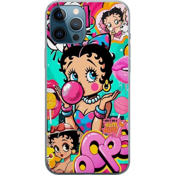 Kompatibelt Mobilskal till Apple iPhone 12 Pro Max Betty Boop