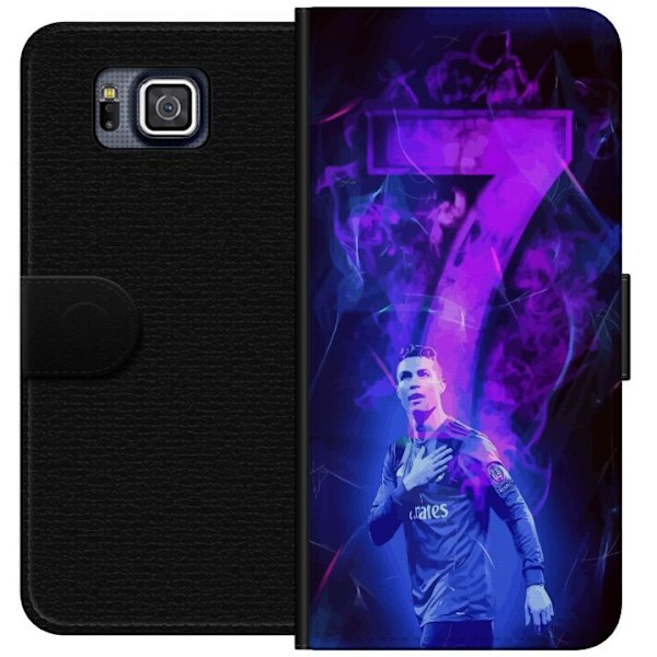 Samsung Galaxy Alpha Lompakkokotelo Ronaldo 7 - Jalkapallolege
