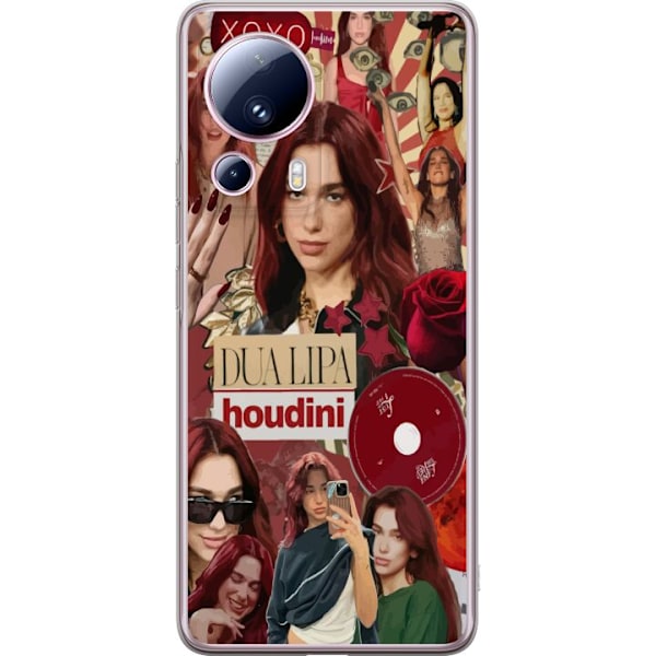 Xiaomi 13 Lite Genomskinligt Skal Dua Lipa – Fashion & Style Edit