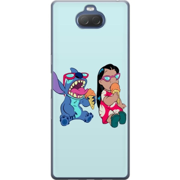 Sony Xperia 10 Plus Gjennomsiktig deksel Lilo & Stitch