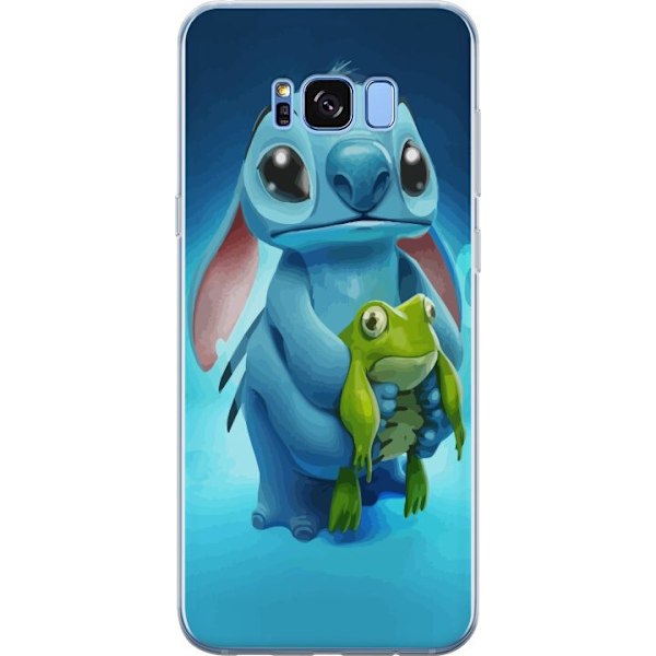 Samsung Galaxy S8 Genomskinligt Skal Stitch och grodan