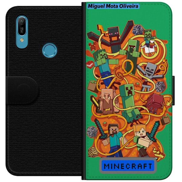 Huawei Y6 (2019) Lompakkokotelo Minecraft