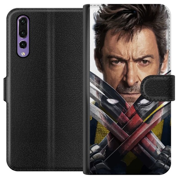 Huawei P20 Pro Lommeboketui Deadpool & Wolverine