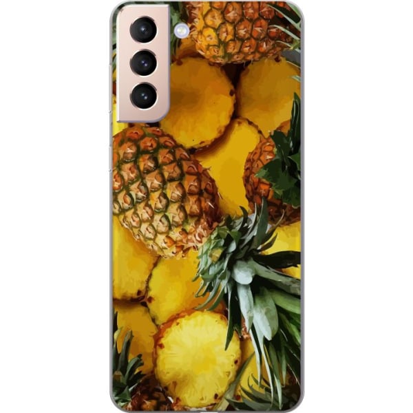 Samsung Galaxy S21 Gennemsigtig cover Tropisk Frugt