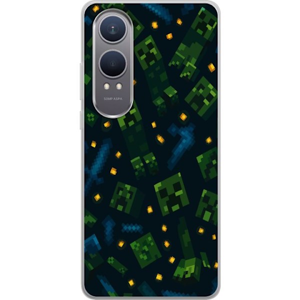 OnePlus Nord CE4 Lite Gjennomsiktig deksel Minecraft Dungeons Mob