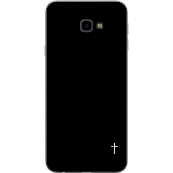 Samsung Galaxy J4+ Gennemsigtig cover Kors