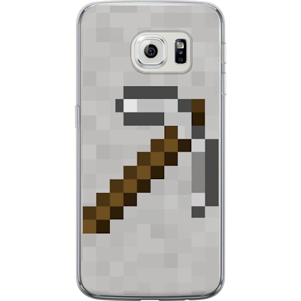Samsung Galaxy S6 edge Genomskinligt Skal Minecraft Tools